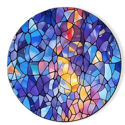 Custom Photo Stained Glass | Family Portrait Suncatcher