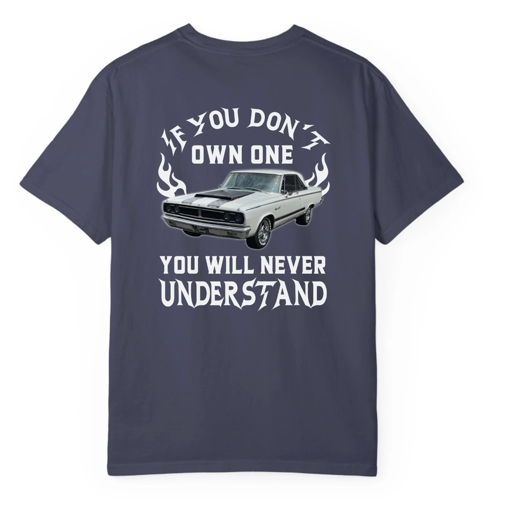 Personalized If You Don't Own One You Will Never Understand Backside Shirt, Custom Car Photo Shirt, Gift for For Him, Car Enthusiasts