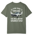 Personalized If You Don't Own One You Will Never Understand Backside Shirt, Custom Car Photo Shirt, Gift for For Him, Car Enthusiasts