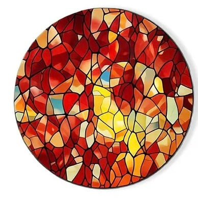 Custom Photo Stained Glass | Family Portrait Suncatcher