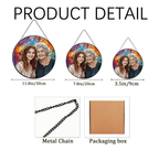 Custom Photo Stained Glass | Family Portrait Suncatcher
