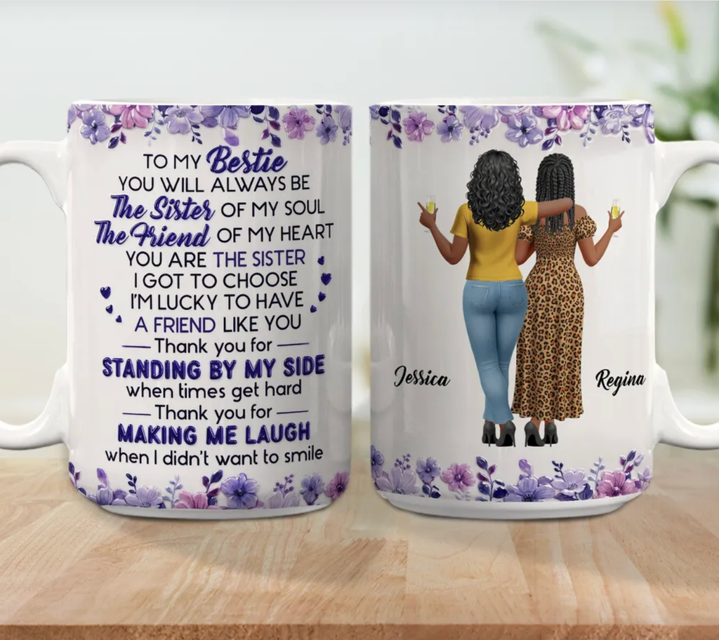 Sister Of My Soul - Personalized Coffee Mug