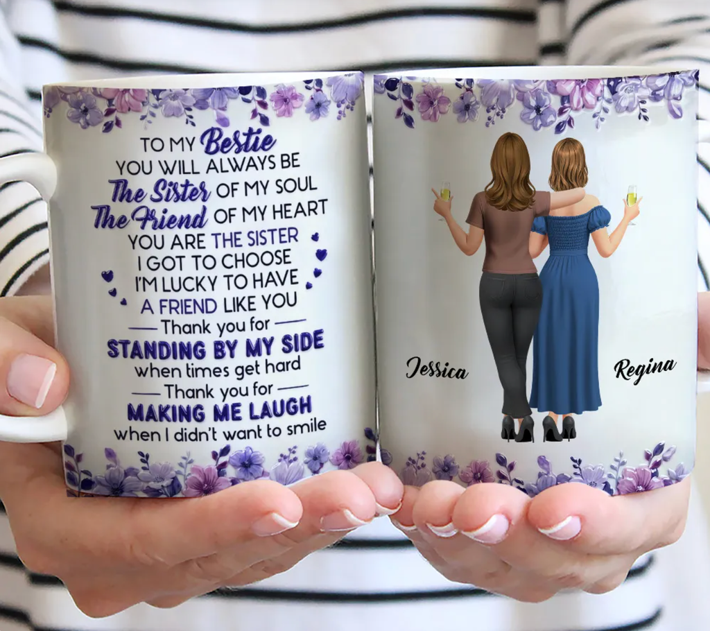 Sister Of My Soul - Personalized Coffee Mug
