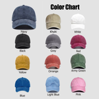 Kids Drawing Baseball Cap Gift for Mothers or Fathers Day Grandma Grandpa Gift Your Kids Artwork on Cotton Dad Hat Custom Embroidered Hat