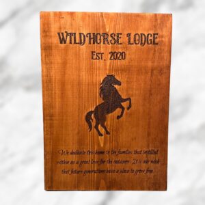 Elevate Your Lodge Experience with Custom Wood Signs